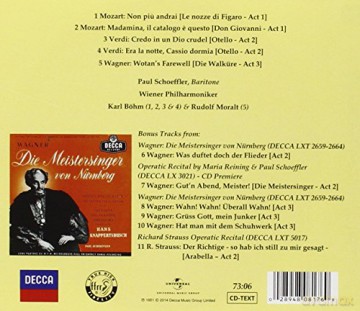 Paul Schoffler: Operatic Recital by Paul Schoeffler [CD]