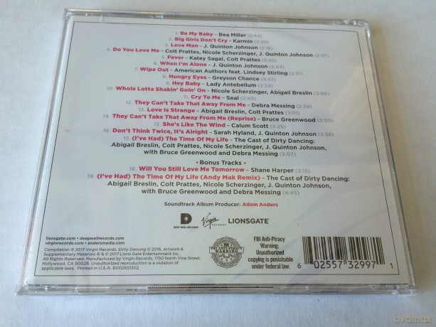 Dirty Dancing: Original Television Soundtrack [CD]