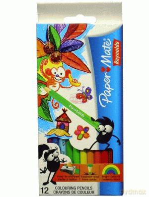 Kredki Global Color 12 kolorów [SZKOŁA]
