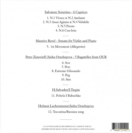 Aisha Orazbayeva: Outside [CD]