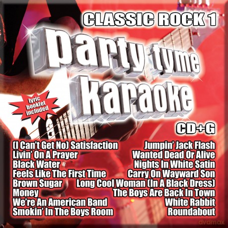 Karaoke: Party Tyme Karaoke - Classic Rock 1 [CD]