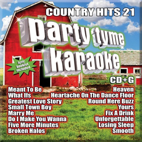 Party Tyme Karaoke - Country Hits 21 [CD]