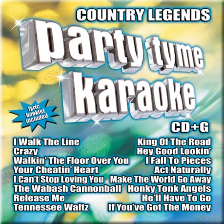 Karaoke: Party Tyme Karaoke - Country Legends 1 [CD]