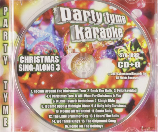 Party Tyme Karaoke: Christmas [CD]