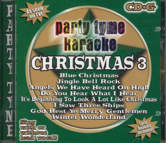 Party Tyme Karaoke: Christmas 3 [CD]