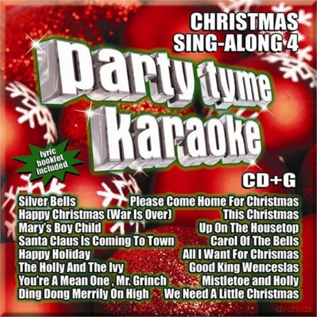 Party Tyme Karaoke: Christmas Sing-Along 4 [CD]