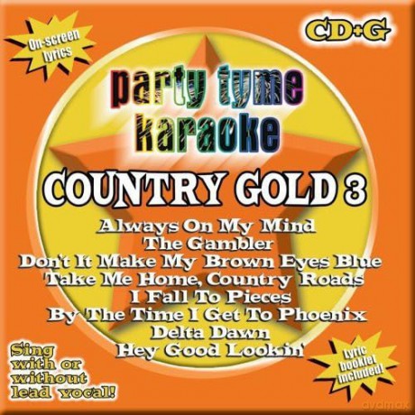 Party Tyme Karaoke: Country Gold 3 [CD]