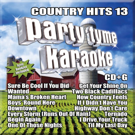 Party Tyme Karaoke: Country Hits 13 [CD]