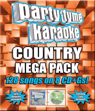 Party Tyme Karaoke: Country Mega Pack [8CD]