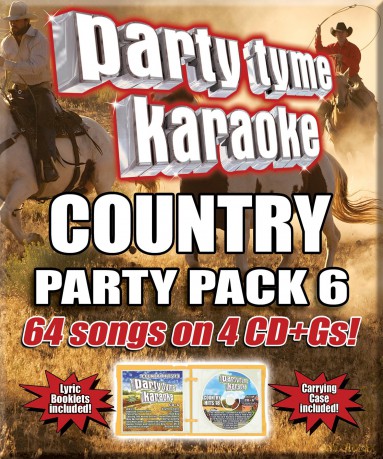 Karaoke: Party Tyme Karaoke: Country Party Pack 6 [CD]