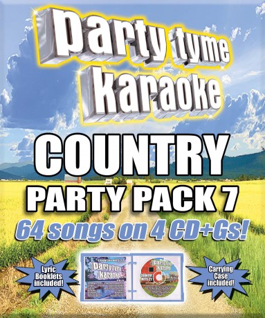 Karaoke: Party Tyme Karaoke: Country Party Pack 7 [CD]