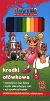 Kredki ołówkowe 12 kolorów [SZKOŁA]