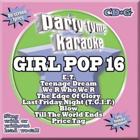 Party Tyme Karaoke: Girl Pop 16 [CD]