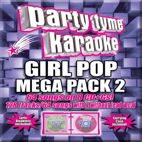 Party Tyme Karaoke: Girl Pop Mega Pack 2 [8CD]