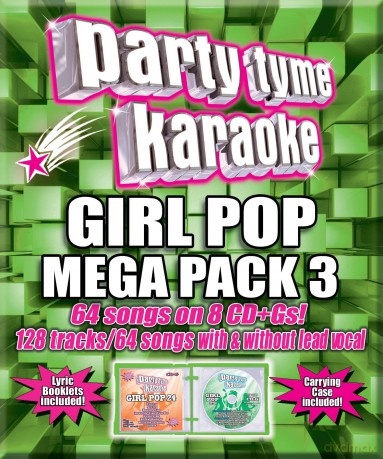 Party Tyme Karaoke: Girl Pop Mega Pack 3 [CD]