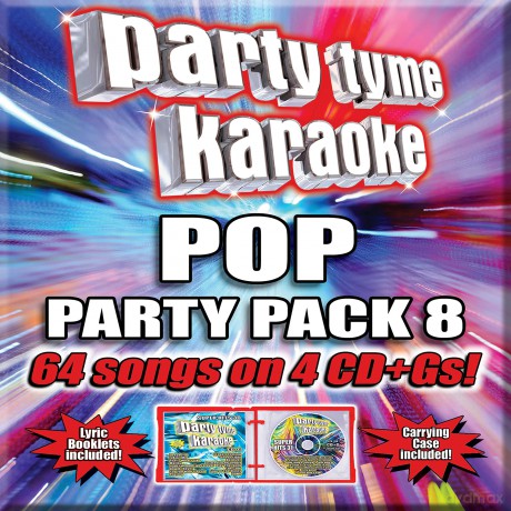 Party Tyme Karaoke: Pop Party Pack 8 [CD]