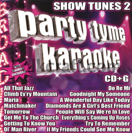 Party Tyme Karaoke: Show Tunes 2 [CD]