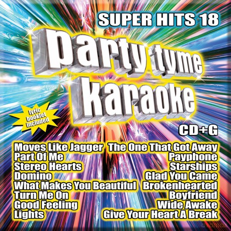 Party Tyme Karaoke: Super Hits 18 [CD]