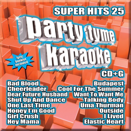 Party Tyme Karaoke: Super Hits 25 [CD]