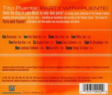 Tito Puente: Party With Puente [CD]
