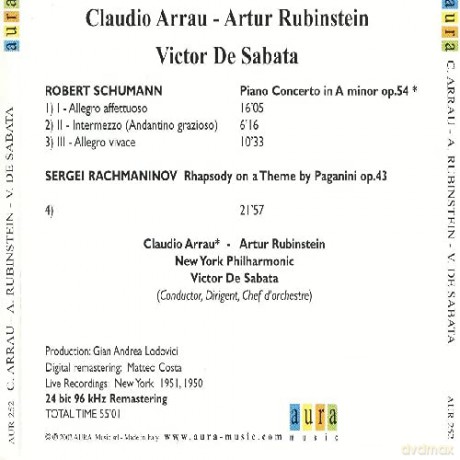 Schumann/rachmaninov: Piano Concerto/Rhapsody On A Theme Of Paganini [CD]