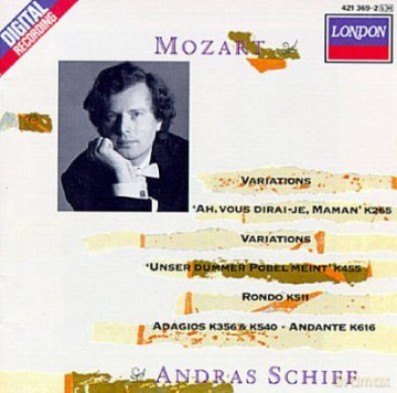 Wolfgang Amadeus Mozart: Piano Pieces [CD]