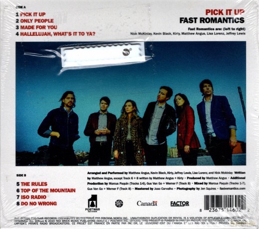 Fast Romantics: Pick It Up [CD]
