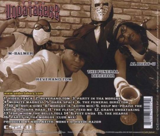Kool Keith: Presents Thee Undertakers [CD]