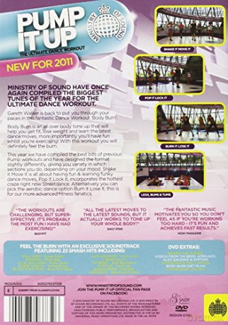 Pump It Up Body Burn [CD]
