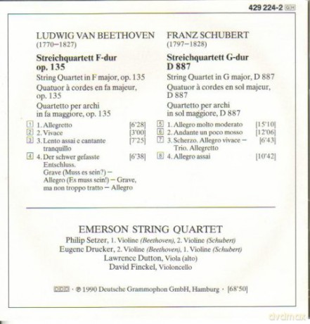 Ludwig Van Beethoven: Quartets [CD]