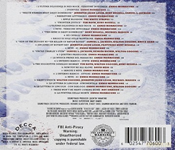 Quentin Tarantino's the Hateful Eight [CD]