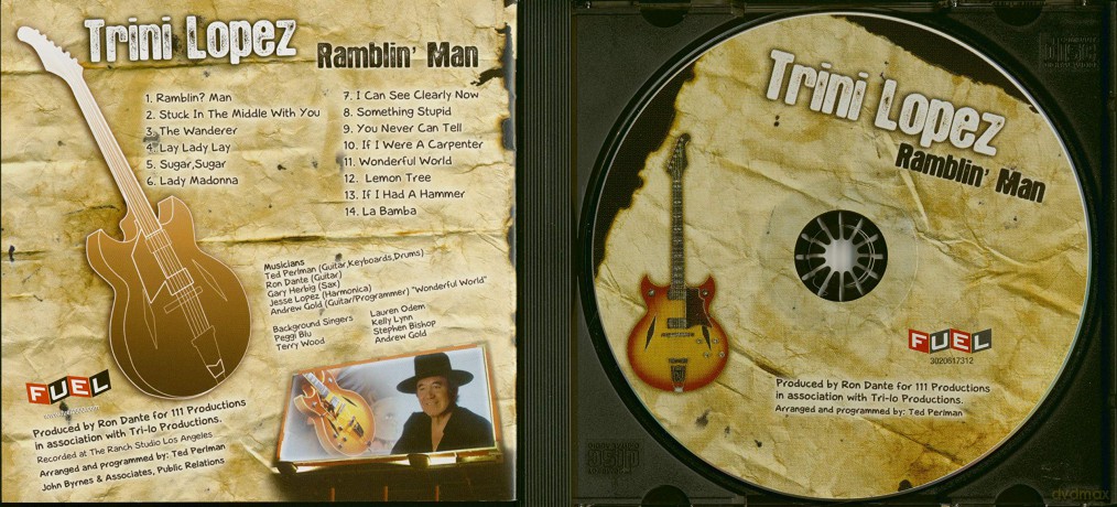 Trini Lopez: Ramblin' Man [CD]