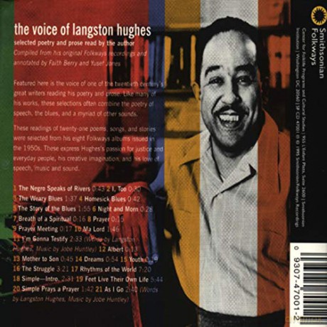 Langston Hughes: Reads His Own Works [CD]