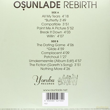Osunlade: Rebirth [CD]