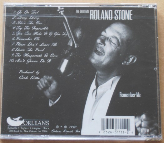 Roland Stone: Remember Me [CD]