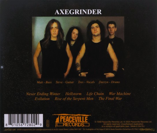 Axegrinder: Rise Of The Serpent Men [CD]