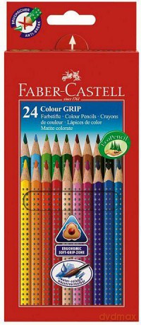 Kredki ołówkowe Grip 24 kolory [SZKOŁA]