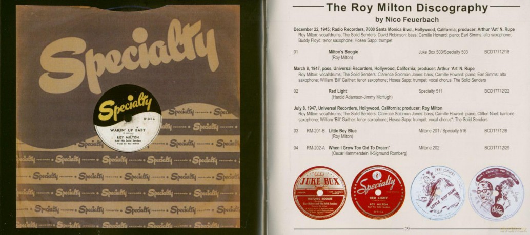 Roy Milton: Rocks [CD]