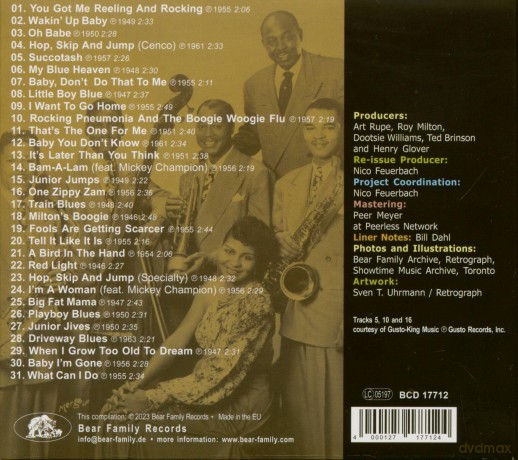 Roy Milton: Rocks [CD]
