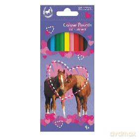 Kredki ołówkowe Horses [SZKOŁA]