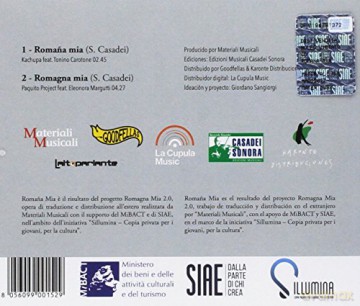 Kachupa: Romagna Mia (Edizione Mercato Spagnola) [CD]