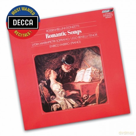 Romantic Songs by Rossini, Bellini, Donizetti [CD]
