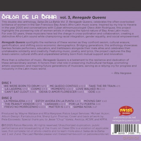 Salsa De La Bahia Vol 3: Renegade Queens [CD]