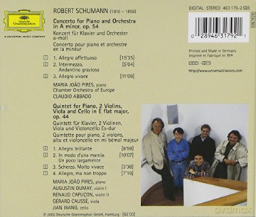 Claudio Abbado: Schumann: Piano Concerto/quintet [CD]