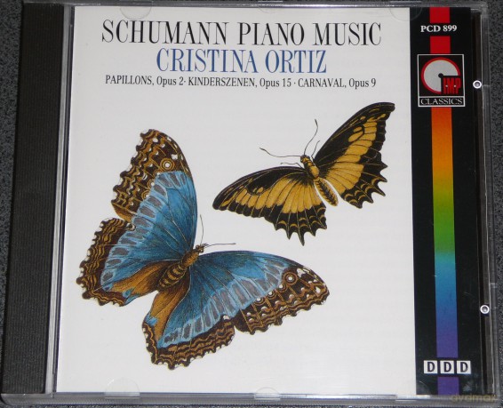 Schumann-Papillons+Carnaval+Kinderszenen/C.Ortiz [CD]