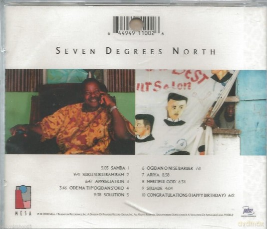 King Sunny Ade: Seven Degrees North [CD]