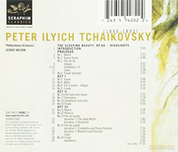 Pyotr Tchaikovsky: Sleeping Beauty [CD]