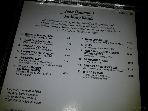 John Hammond: So Many Roads [CD]