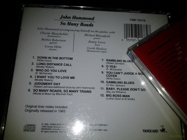 John Hammond: So Many Roads [CD]