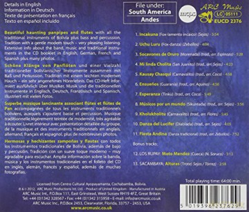 Sacambaya De Bolivia: Soul of the Andes [CD]